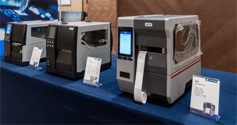 Industrial बारकोड प्रिन्टरहरू on display
