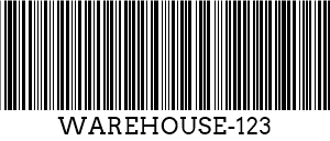 कोड ३९ barcode example